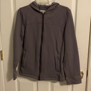 Zip up sweatshirt with hood